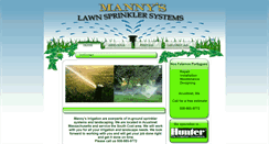 Desktop Screenshot of mannysirrigation.com